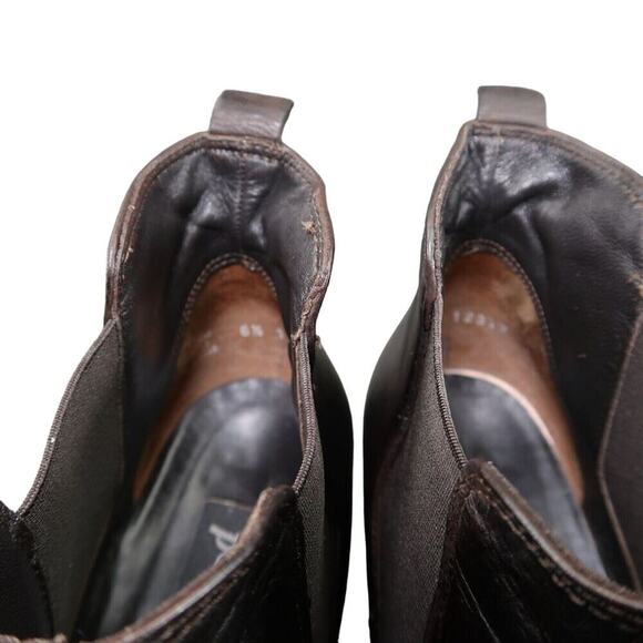 Paul Green Shoes Womens 9 Bootie Block Heel Chelsea Slouch Leather Classic Black - Picture 14 of 16